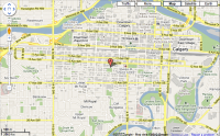 Google map of the Ranchmen's Club, Calgary Google map of the Ranchmen's Club, Calgary