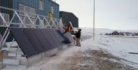 Renewable energy in a remote community in Canada