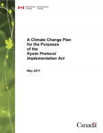cover of the 2011 Kyoto Protocol Implementation Act plan