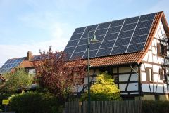 Solar houses in Germany