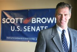 Scott Brown, in an undated campaign photo
