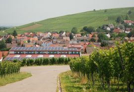 Solar on vineyard towns in Germany