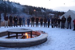 RiRC 2017 started with the lighting of a sacred fire.