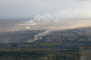 Syncrude oilsands operation in northern Alberta