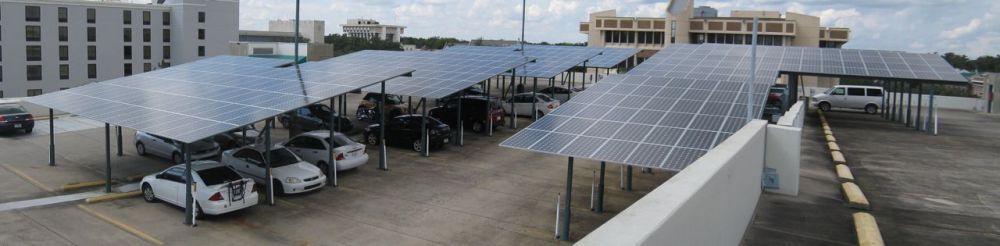Solar installation in Gainsville, Florida. Photo GRU
