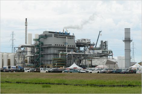 Existing Air Products hydrogen plant in Fort Saskatchewan
