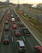 Rush hour in Toronto. Photo: Pembina Institute. 