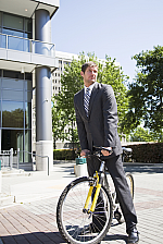 Urban cyclist