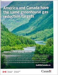 Misleading ad promoting oilsands development, the New Yorker, April 14, 2014