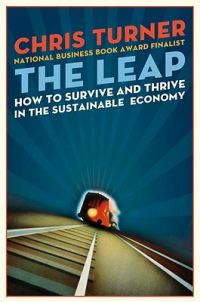 Cover of Chris Turner's book, "The Leap"
