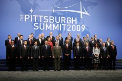 At the 2009 G20 summit, Canada committed (along with the world's major emitters) to limit global warming to 2 C. Photo: courtesy Kremlin.ru.   