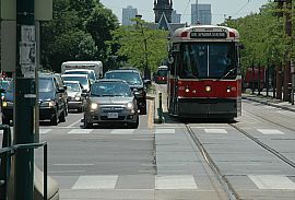 Streetcar in Toronto