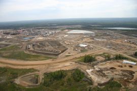 In situ oilsands development. 