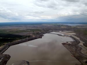 Tailings lake