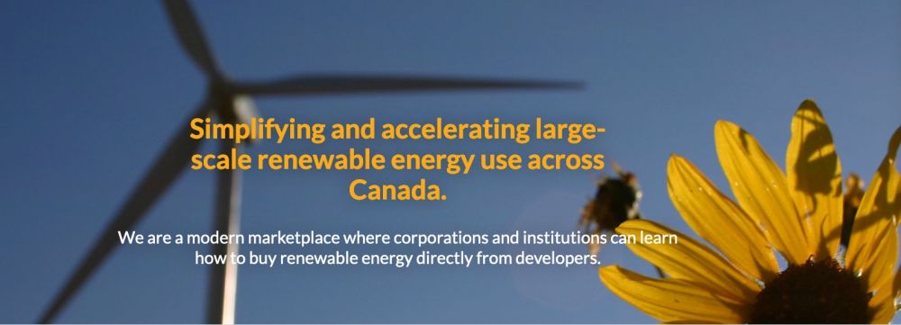 Business Renewables Centre Canada banner