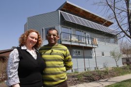 * Serena and Shafraaz Kaba and their Beverly Heights net-zero home.