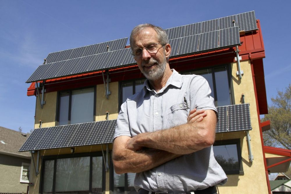 Peter Amerongen of Habitat Studios, a net-zero pioneer, click to see our photo gallery. 