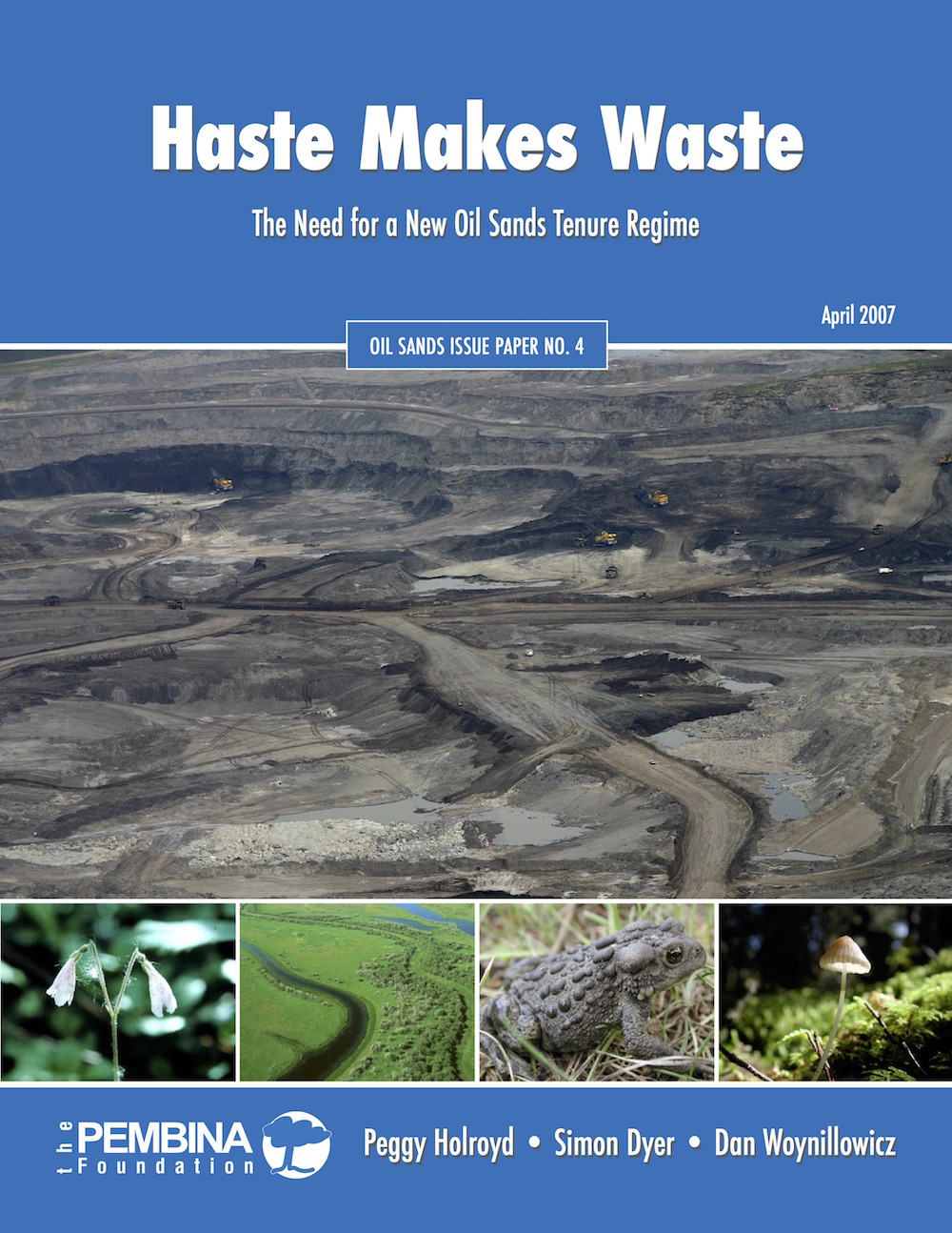 Haste Makes Waste Publications Pembina Institute