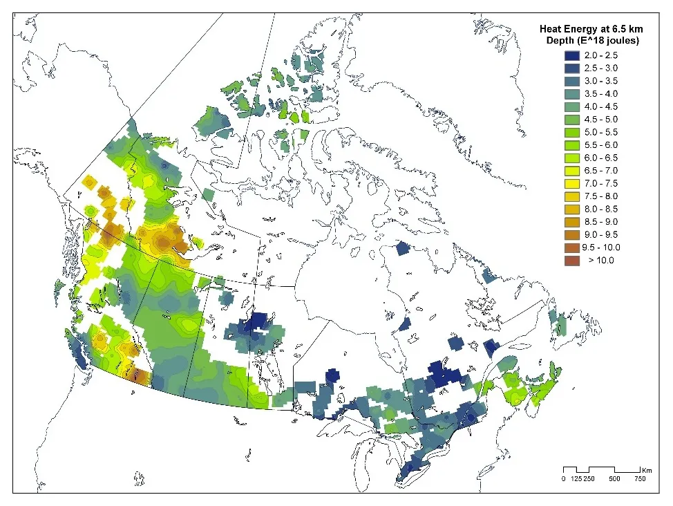 Geothermal Energy Map