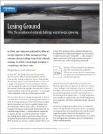 Cover of Losing Ground fact sheet. 