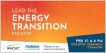 Lead the Energy Transition orange banner
