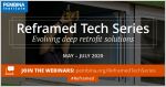 Reframed Tech Series banner with window retrofit