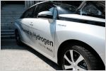 Hydrogen fuel cell passenger car