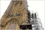 Parliament Hill Centre Block with scaffolding