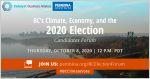 Webinar banner with Vancouver harbour