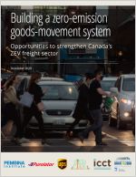 Cover of report on zero-emission goods-movement system