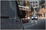 Delivery van on toronto street