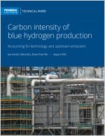 cover of Carbon intensity of blue hydrogen