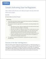 Cover of discussion of Clean Fuel Regulations
