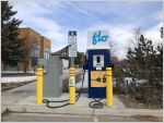 Electric vehicle charging station in the Yukon