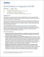 briefing note cover