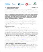 Cover of recommendations on the Canada Energy Regulator’s Net-Zero Scenario