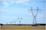 Electricity transmission lines in Alberta