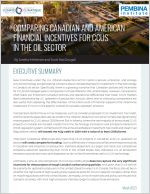 First page of our report, Comparing Canadian and American Financial Incentives for CCUS in the Oil Sector