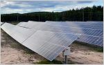 Three Nations Energy Solar panels in Fort Chipewyan