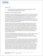 The Pembina Institute is one of seven groups asking the federal government to consider the health impacts of the sector as we develop critical climate policies