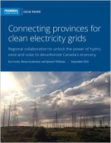 Cover of Connecting provinces for clean power grids