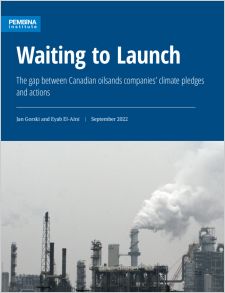 Waiting to Launch cover with oilsands refineries