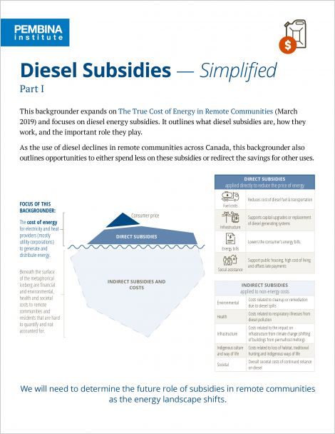 Cover of Diesel Subsidies Simplified
