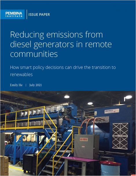 Cover of Reducing Emissions from Diesel Generators