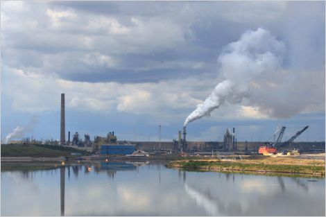 Oilsands facilities.