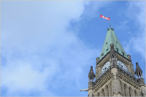 Canada's federal parliament building, Ottawa