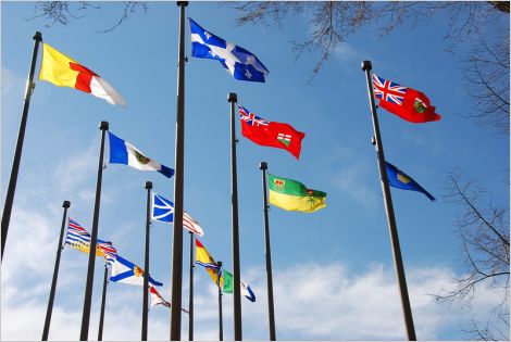 Flags of Canada's provinces and territories