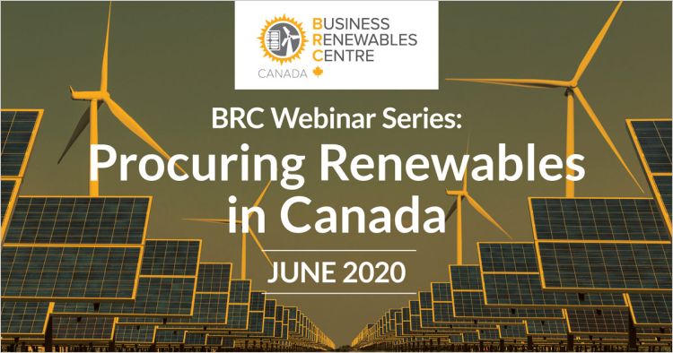 BRC webinar series: Procuring Renewable Energy in Canada
