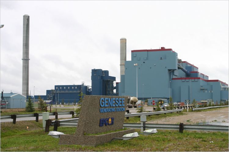 Genesee coal-fired power plant