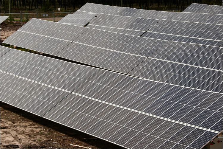 Solar energy system in Fort Chipewyan, Alberta